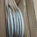 Sweese 18Pcs Lightweight Porcelain Dinnerware Set for 6, Stripe Blue