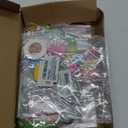 BenLouis 120Pcs Jungle Safari Party Favors Zoo Animals Sticker Stampers Slap Bracelets School Stationery Set Bulk Classroom Prizes for Kids Wild One Party Baby Shower Goodie Bags Fillers