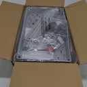 SPACEKEEPER 5-Tier Rolling Cart, Bathroom Storage Organizer Utility Cart, Mobile Shelving Unit Slide Out Shelves for Kitchen Living Room Laundry Room & Dressers,Gray