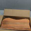 Pinkunn 4 Pcs Floating Shelves for Wall Wooden Live Edge Shelf Wall-Mounted Natural Solid Wood Bedroom Kitchen Storage Living Room Nursery Decor (4 Pcs, 15.7 Inch)