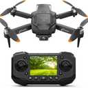 F205 Drone with 2.4" Screen, Brushless Motor FPV Drone with Camera for Adult, Auto-Hover, Gesture Control, 8GB SD Card with Card Reader, One-Key Start for Beginner