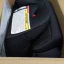 Diono Solana, No Latch, Pack of 2 Backless Booster Car Seats, Lightweight, Machine Washable Covers, Cup Holders, Black