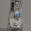 Solid Stainless Steel Band Compatible with Apple Watch 38mm 40mm 41mm 42mm 44mm 45mm, Bands with Screen Protector for iWatch Series 9/8/7/6/5/4/3/2/1/SE Women and Men