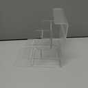 Qunclay  Purse Display Stand Clear Acrylic Wallet Display Stand Purse Holder Handbag Organizer for Bag Phone Cards Store