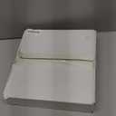 Crystal Dresser Tray, Mirror Glass Makeup Vanity Organizer Filled Crushed Diamond, 10" x 10" Round Jewelry Trinket Perfume Tray for Bathroom Bedroom, Home Decor, Hotel Banquet, Party (Silver)