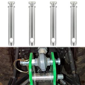 Upgraded 4 Pack S07070200 Cat 1 Top Link Pin 3/4 in Dia Pin 5-1/2 Top Link Pin Hitch Pin Accessories for Tractors