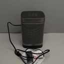 DREO Space Heater, 1500W Portable Electric Heaters for Indoor Use, PTC Ceramic Heater for Office with Remote, Thermostat, 70Oscillation, 12H Timer, 5 Modes, Safe Quiet Room Heater for Bedroom (Standard, Silver)