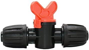 Timed Watering Garden Hose Tap, 8/11 and 16mm Irrigation Water Pipe Valve, Mini Valves for Garden Irrigation to Outdoor Faucet