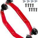 RC Body Mount Upgrades Part for 1/10 Slash 4x4 VXL,Aluminum Front & Rear Body Mounts with Body Posts Hops Up,Red