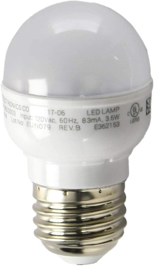 4396822 W10311527 W10194423 For Whirlpool Refrigerator Light Bulb 3.6 Watt LED Replacement