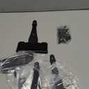 HOME MASTER HARDWARE 8 in Heavy Duty Decorative T Strap Hinge Rustproof Iron Black Gate Hinge,Tee Hinges for Storage Sheds, Gates Barns with Screws (4 Pack)