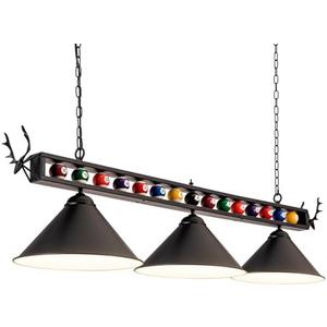 Amazon.com: LuoliiTa Pool Table Light, 58" Billiard Light for 7' 8' 9' Pool Table, Hanging Billiards Light for Billiard Room, Game Room, Restaurant, Coffee Shop : Tools & Home Improvement