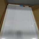 Large White Board for Wall, 36''x24'' Magnetic Dry Erase Board, Decorative Whiteboard with White Vintage Wooden Frame, Hanging Writing Board for Home Office School Dorm