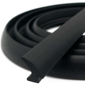 RV Window Seal, W: 1/4" x H: 1/2" Rubber Windshield Gasket, RV Window Weather Stripping for Boat, Vehicle, Home Application and More, 20Feet