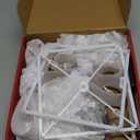 Set of 3 Christmas Lighted Up Gift Boxes with Remote Control & Timer 8 Modes Indoor Outdoor Christmas Decor with 50 LED Warm White Mini String Lights, for Christmas Tree, Yard, HomePorch Decor