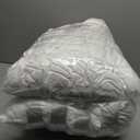 Extra Thick and Full Set of 2 Plump Cotton Fabric Throw Pillow Inserts, Overfilled Cushion Filler, 24 X 24 Inches