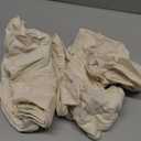 London Linens Pack of 4, Premium Extra Thick 100% Cotton Flannel Massage Tables Face Cradle Covers Cozies Fitted - Includes 4 pcs (Natural)