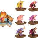 Mattel Disney Moana 2 Wayfinder Wonders Toy Set with Surprise Small Doll, Canoe & Accessory, Inspired by The Movie (Styles May Vary)