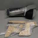 Zakkart Cat Perch for Window Sill with Bolster - Orthopedic Hammock Design with Premium Hardwood & Robust Metal Frame - Cat Window Seat for Large Cats and Kittens - Natural Color Wood Gray Bed, 24''W