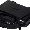 Amazon Basics 2-Slice Waffle Maker with Non-Stick Coating, Easy to Clean, 700W, Black