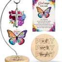 Christian Gifts for Women Birthday - Christmas Inspiration Religious Gifts for for Friends, Mom, Sister, Girl, Female Coworker, Christian - Christian Desk Decor - Religious Spiritual Gift