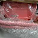 3-in-1 Toddler Swing Set, Indoor & Outdoor Baby Swing Heavy Duty Swing Set with Foldable Metal Stand for Aged 6 Months to 10 Years Old, Easy to Assemble and Store (Pink)