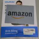 Velpeau Arm Sling Shoulder Immobilizer for Women and Men, fit Left or Right Arm - Rotator Cuff Support Brace - Medical Sling for Shoulder, Clavicle, Elbow Injury (Comfort type, Small: Bust 24-29.5) (Small (Pack of 1))