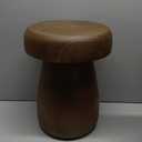 TORMAYS HOME Handmade Wood Side Table Tree Stump End Table Solid Wood Stool Plant Stand Rustic Coffee Table Nightstand for Living Room Bedroom Balcony Garden (Brown)