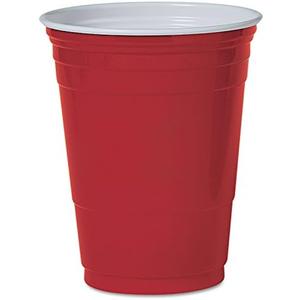 Red Cold Plastic Party Cups 500 Pack