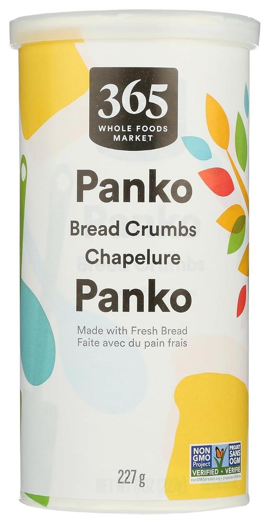 365 by Whole Foods Market, Panko Bread Crumbs, 8 Ounce (EXP 07/13/27)