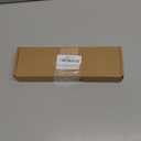 Hibbent Universal Metal Side Mount Toilet Handle Replacement Kit, Brass Toilet Flush Tank Lever with Stainless Steel Flapper Chains for Most Toilets, Chrome Finish