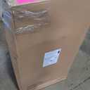 Amazon Basics Sturdy Foldable Plastic Chair, Portable, 350-Pound Capacity, Black, 6-Pack