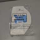 Cute Easter Basket with Handle Empty Bunny Basket Large Woven Cotton Rope Gifts Buckets for Egg Hunts Baby's First Easter Baskets Gifts(Blue)