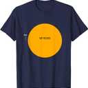 UY Scuti compared to the Sun T-Shirt, Small