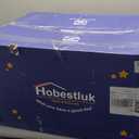 Hobestluk Big Bean Bag Lounger Chairs Large Beanbag Chair for Adults Bean Bag Sofa with Memory Foam Filled for Living Room, Bedroom or Balcony (Stripe Grey)