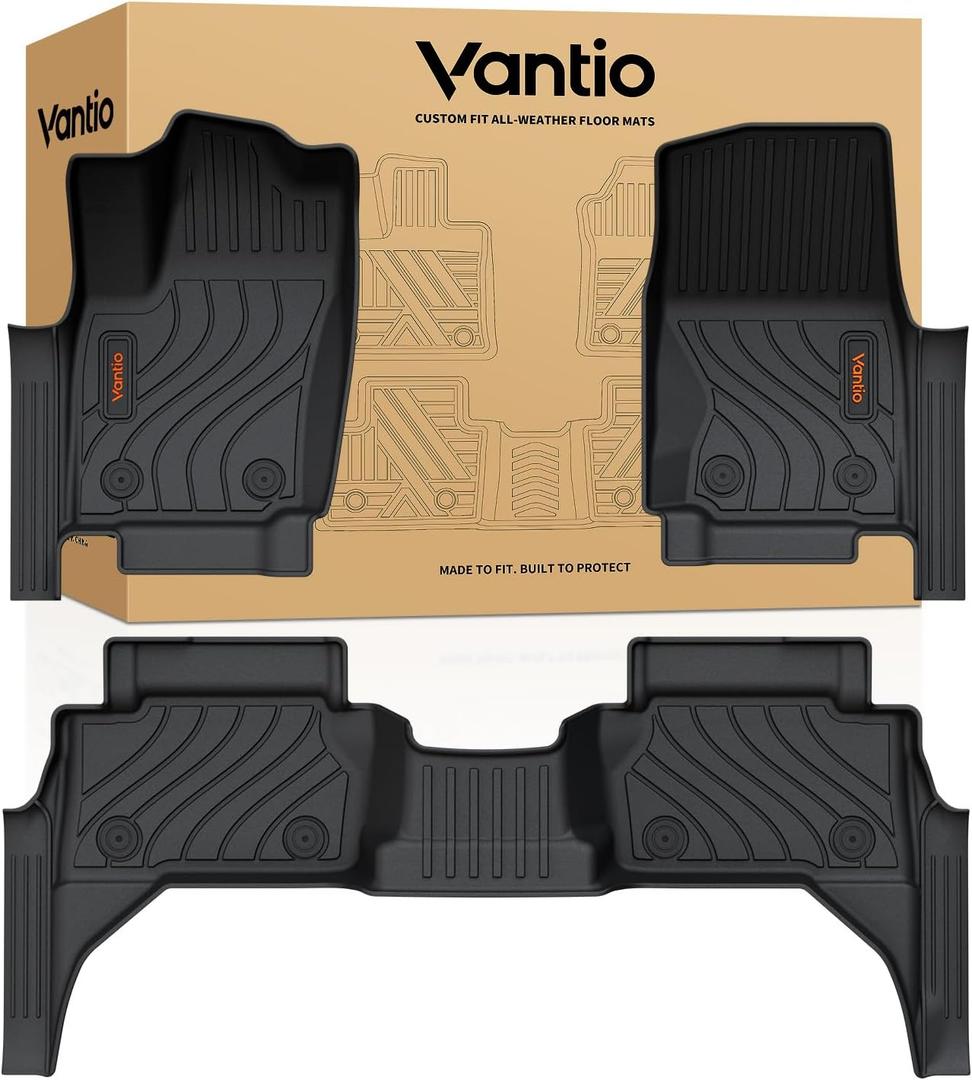 Floor Mats for Toyota Tacoma 2024 2025 2026 Double Cab Auto Tran Gas