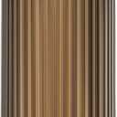 Large Cylinder Ribbed Brown Glass Flower Vase for Farmhouse Dining Table Centerpieces Decor (9.8")