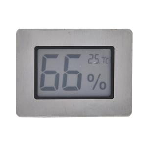 Mini Hygrometer Thermometer, Cigar Embedded Design LCD Electronic Digital Indoor Humidity Gauge Monitor for Cigar Box, Guitar Case, Jars, Wine Cabinet, Greenhouse, Cellar