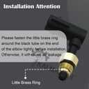 2PCS Suspension Elbow Air Strut Repair Kit for Grand Cherokee 2011-2020