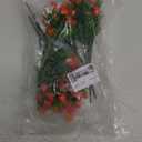 Homoyoyo 5pcs Simulated Strawberry Plant Decor Artificial Long Stem Strawberry Branches for Flower Arrangement Party Decorations