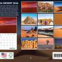 Sahara Desert Calendar 2026 Monthly Wall Calender 12 Month Gifts | American Made In The USA