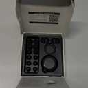 Ear Plugs for Sleeping, 2 Pairs of Reusable Earplugs for Noise Reduction 25dB-30dB with 8 Ear Tips, Soft Hearing Protection Ear Plugs for Concert,Noise Sensitivity, Study & Work, Black