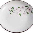 3.75 Inch Porcelain Dipping Dish, Ceramic Soy Sauce Wasabi Plates, Side Dish Bowls, Small Bowl/Dish for BBQ, Condiments, Appetizer, Dessert, Sushi, Party (4Pack, Pink Sakura)