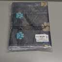 Aitmexcn Washable Puppy Dog Pee Pad, 2PCS 100% Waterproof Whelping Training Mat for Puppy/Senior Dog, Fast Drying Reusable Puppy Pads for Indoor, Outdoor and Car Travel- 24'' x 36'' (Colour Paws)