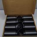 Nonley 8 Pack Torch Canisters 12 oz. Outdoor Torch Replacement Canister Bamboo Torches Refill Canister with Wicks and Covers, Decorative Lighting Torches for Lawn Patio Backyard, DIY Garden Decor