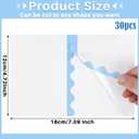 Maitys 30 Pcs Arm Lifts Tapes 5 x 7 Inch Thigh Lifts Invisible Waterproof Transparent Cellulite Adhesive Body Tape for Women Skin Arm Leg Abdomen