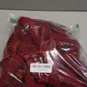 Newwiee 2 Pack Outdoor Christmas Bows for Front Porch Columns 9.8ft Giant Red Velvet Bow Decoration Xmas Twining Around Pillar Yard Decor for Christmas Tree Indoor Outdoor Home Stair Porch Party Decor