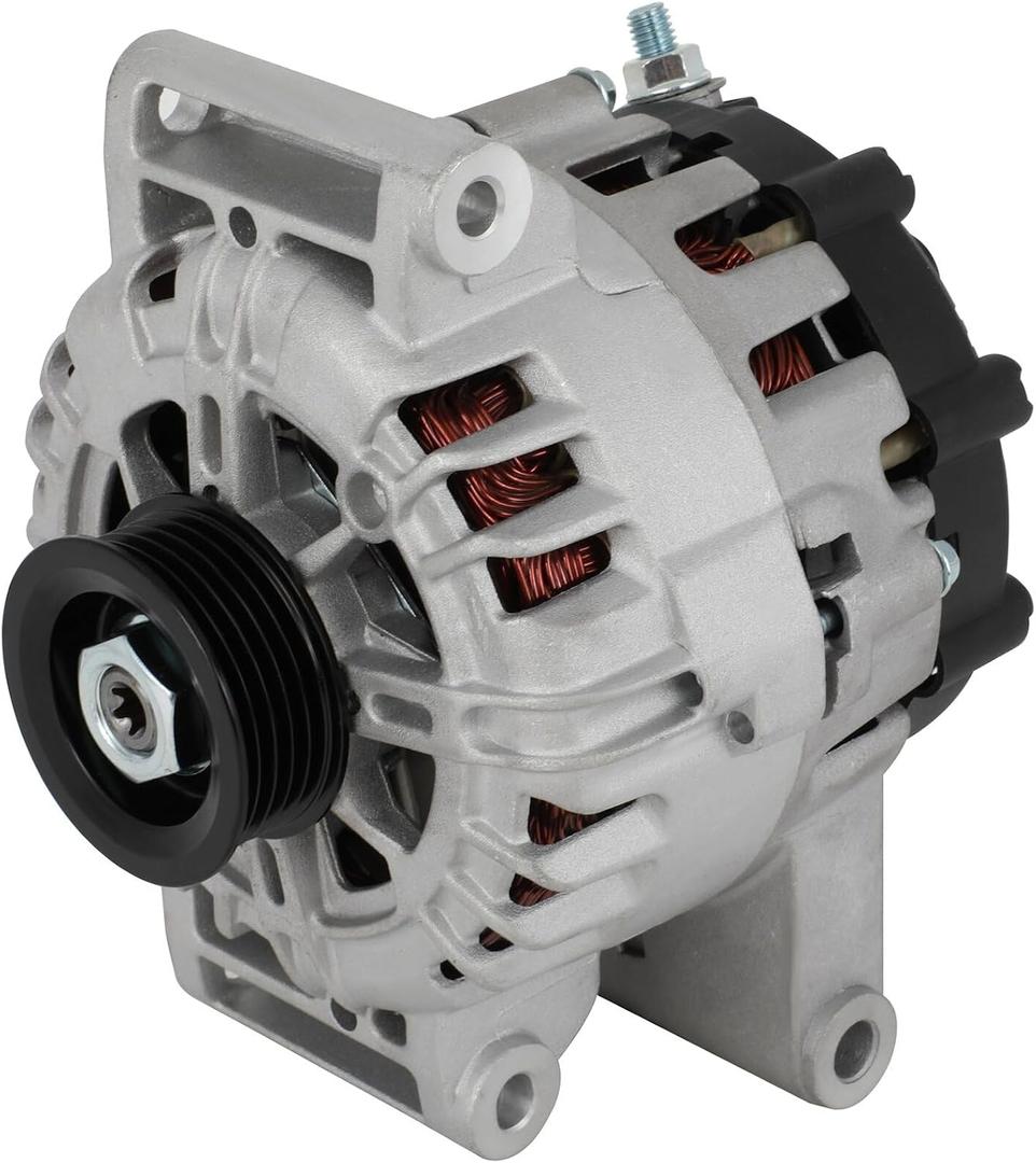 OCPTY Alternators Alternator 11459 for Buick Regal 2012 2015-2016,for Chevrolet Equinox 2010-2015,for GMC Terrain 2010-2016,12V 120Amp Replaces 400-40144 TG12C067