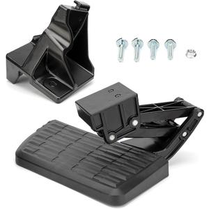 Rear Bed Step Retractable Bumper Truck Tailgate Step Compatible with Toyota Tundra 2022 2023 2024 2025 Replaces PTS30-34000 PTS3034000