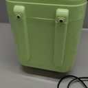 CAYNEL Mini Fridge Portable Thermoelectric 4 Liter Cooler and Warmer for Skincare, Eco Friendly Beauty Fridge For Foods, Medications, Cosmetics, Breast Milk, Medications Home and Travel (Light green)